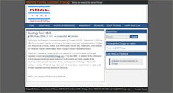 Desktop Screenshot of hbachicago.org